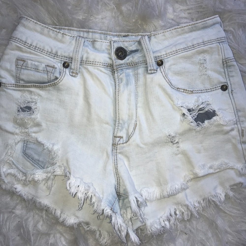 Pacsun high rise short shorts